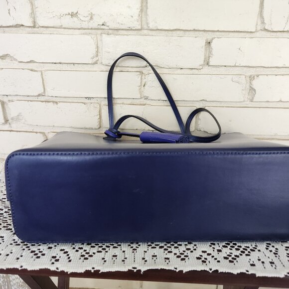 Nwot Kate Spade NY Jana Blue Sapphire Tote Bag Purse - Picture 6 of 13